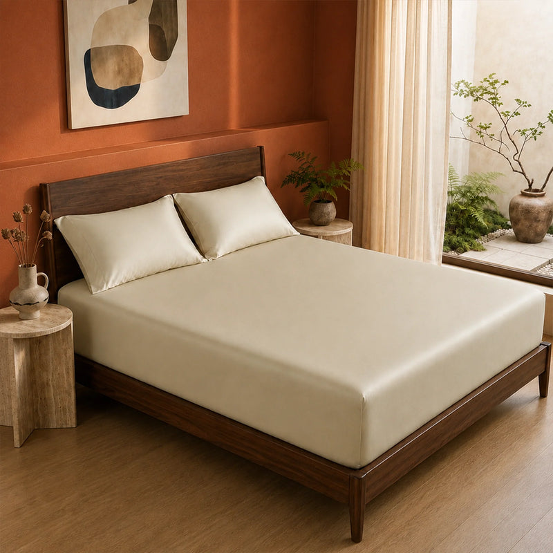 Organic Bamboo Fitted Sheet – Soft, Cool & Breathable-2