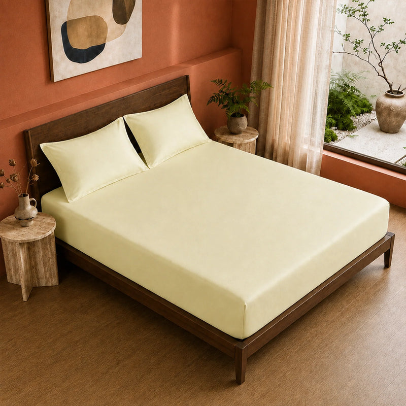 Organic Bamboo Fitted Sheet – Soft, Cool & Breathable-2