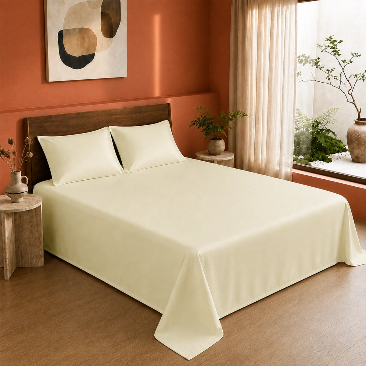 Organic Bamboo Bedsheet – Soft, Cool & Breathable-2