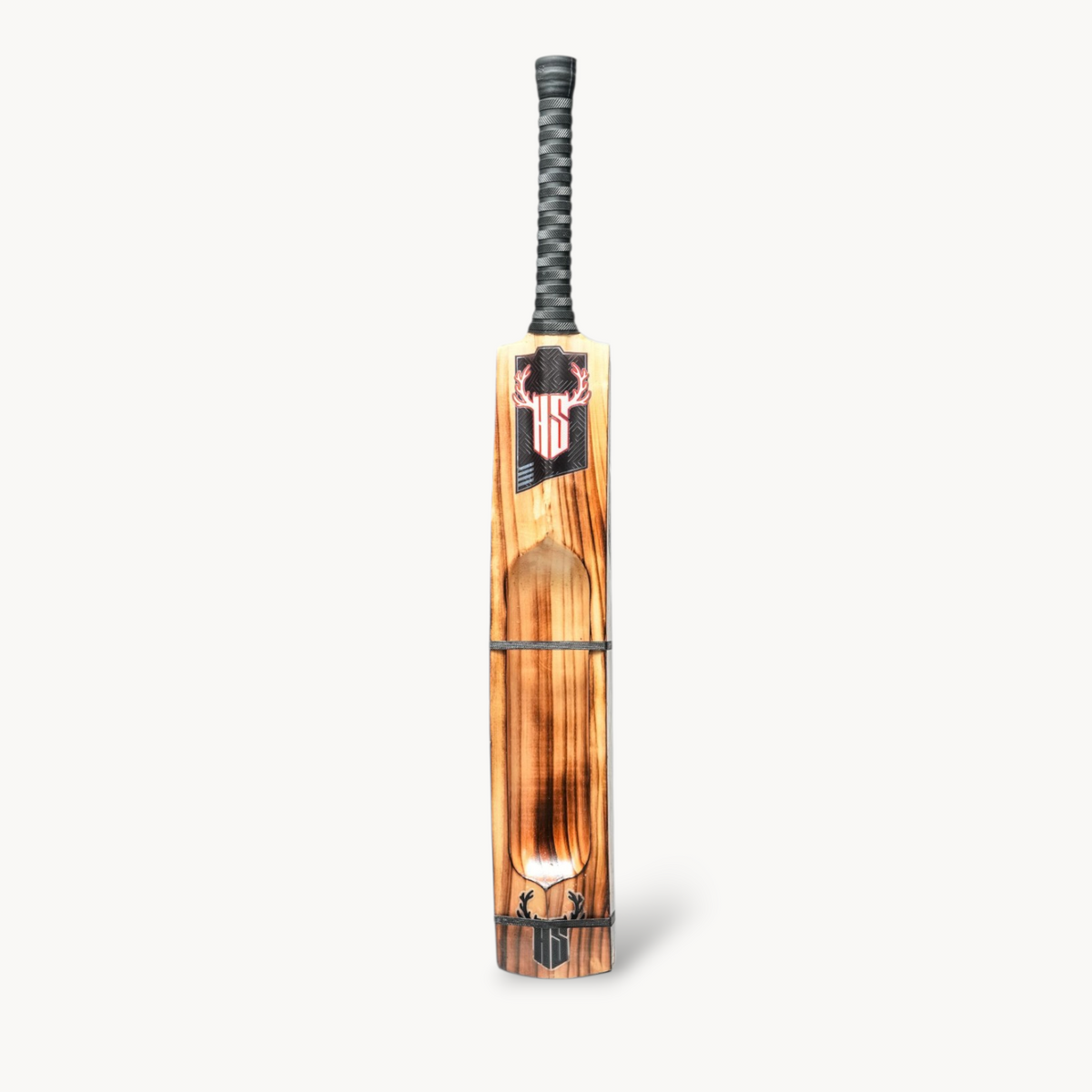 Players Edition Hard Tennis Bat - Burnt