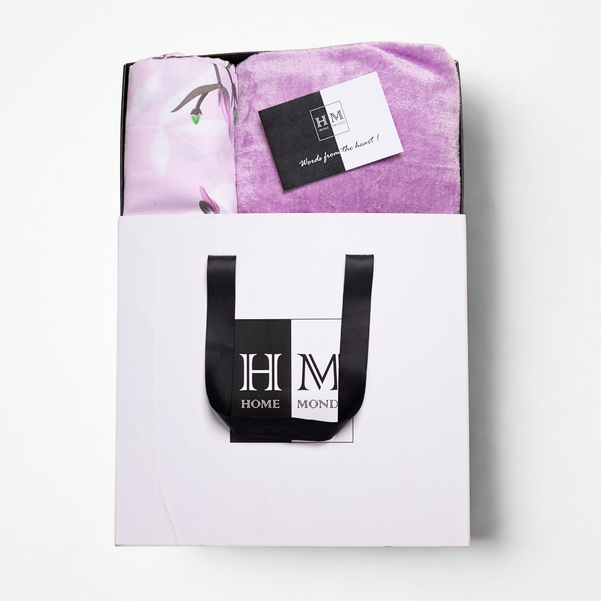 Premium Bedsheet & Blanket Combo Set | Gift-Ready Box-1