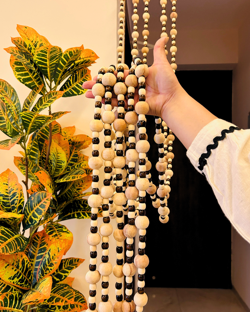 Long Entrance Boho Strings | Beaded Curtain | Set of 10 strings