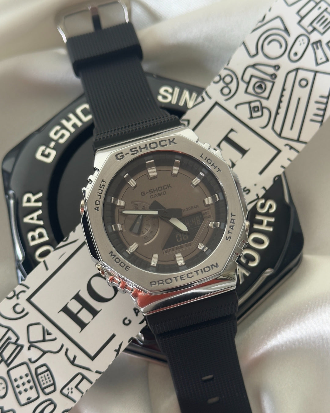 GShock-GM-2100 (Analog Digital Watch)