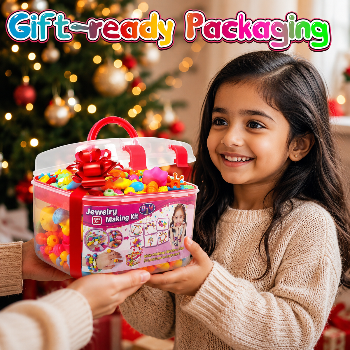 Snap & Sparkle DIY Jewelry Making Kit (520+ Pieces)