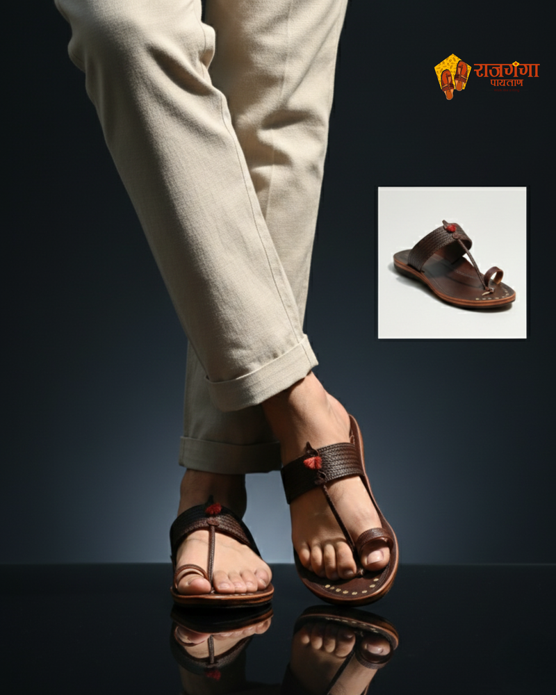 Puna Kapshi Kolhapuri – Handmade Leather Footwear-1