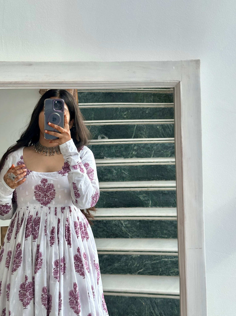 Pink Buta Kameez