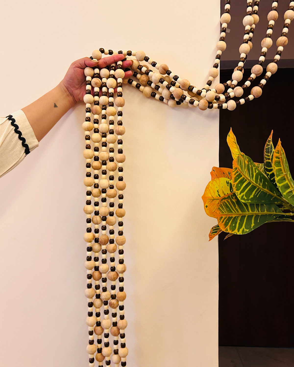 Long Entrance Boho Strings | Beaded Curtain | Set of 10 strings