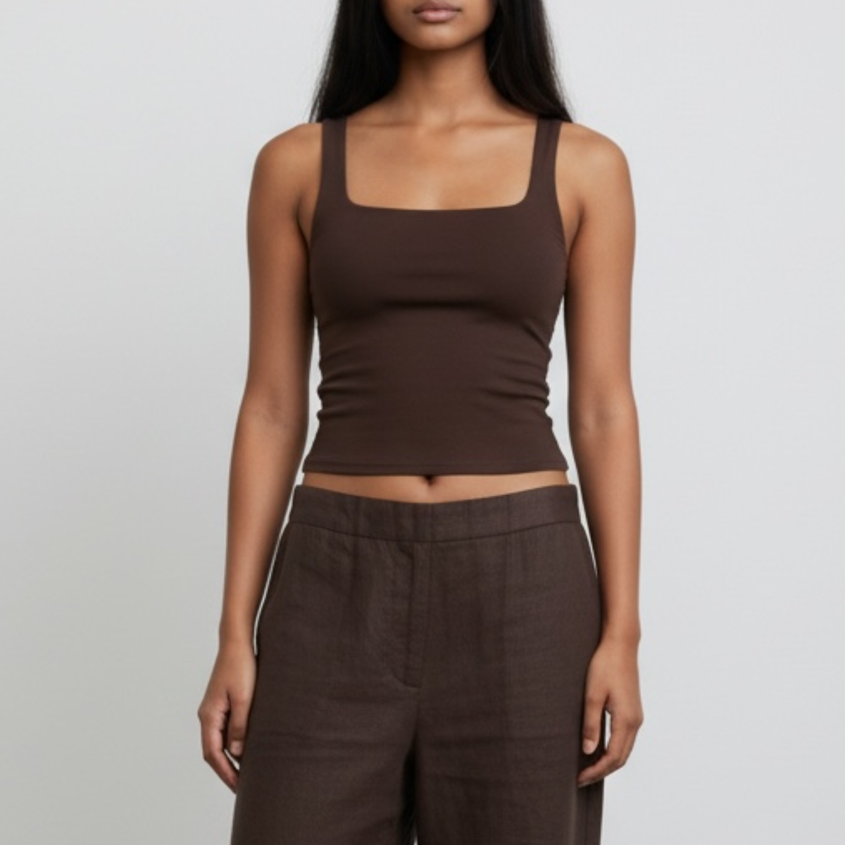 SQUARE NECK TOP