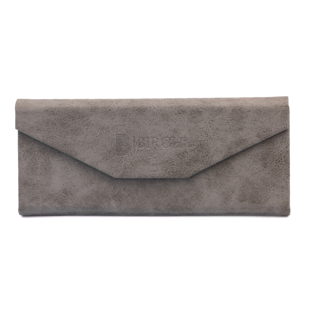 Silken slate tri-fold case