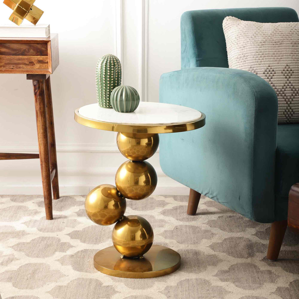 Sphere Designed Side Table