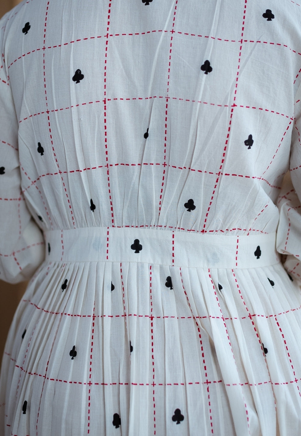 Arika Block Printed Cotton Dress