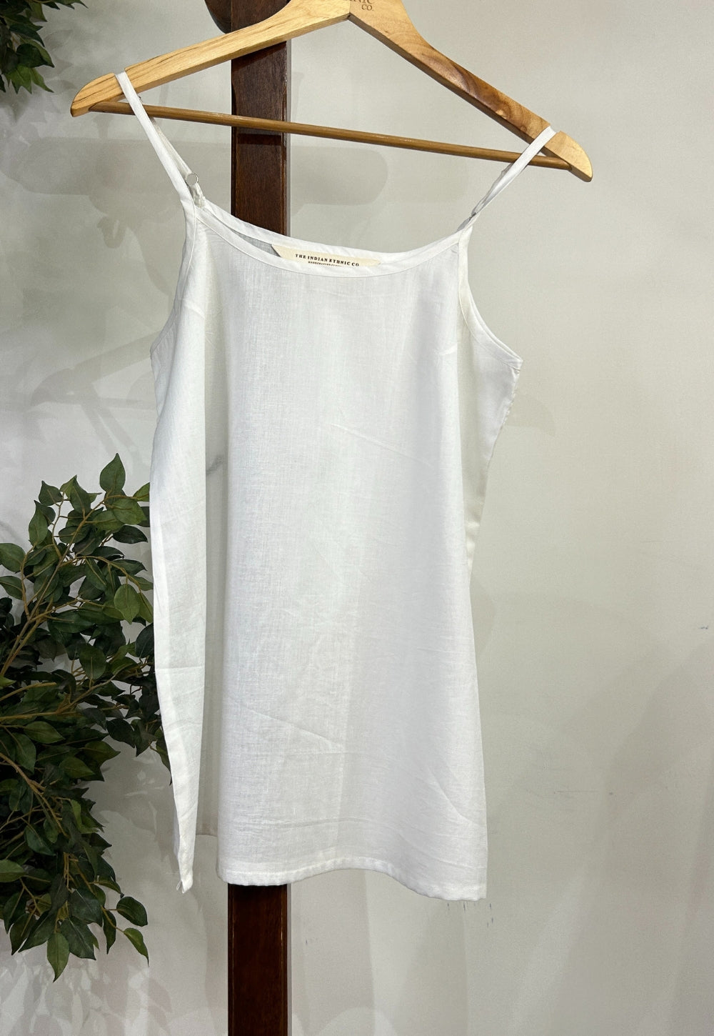 Solid Mul Cotton Straight Slip
