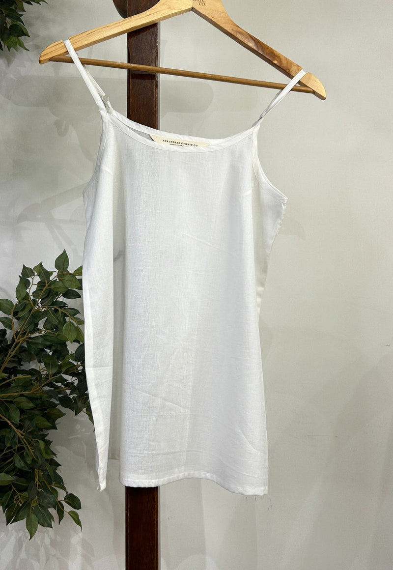 Solid Mul Cotton Straight Slip
