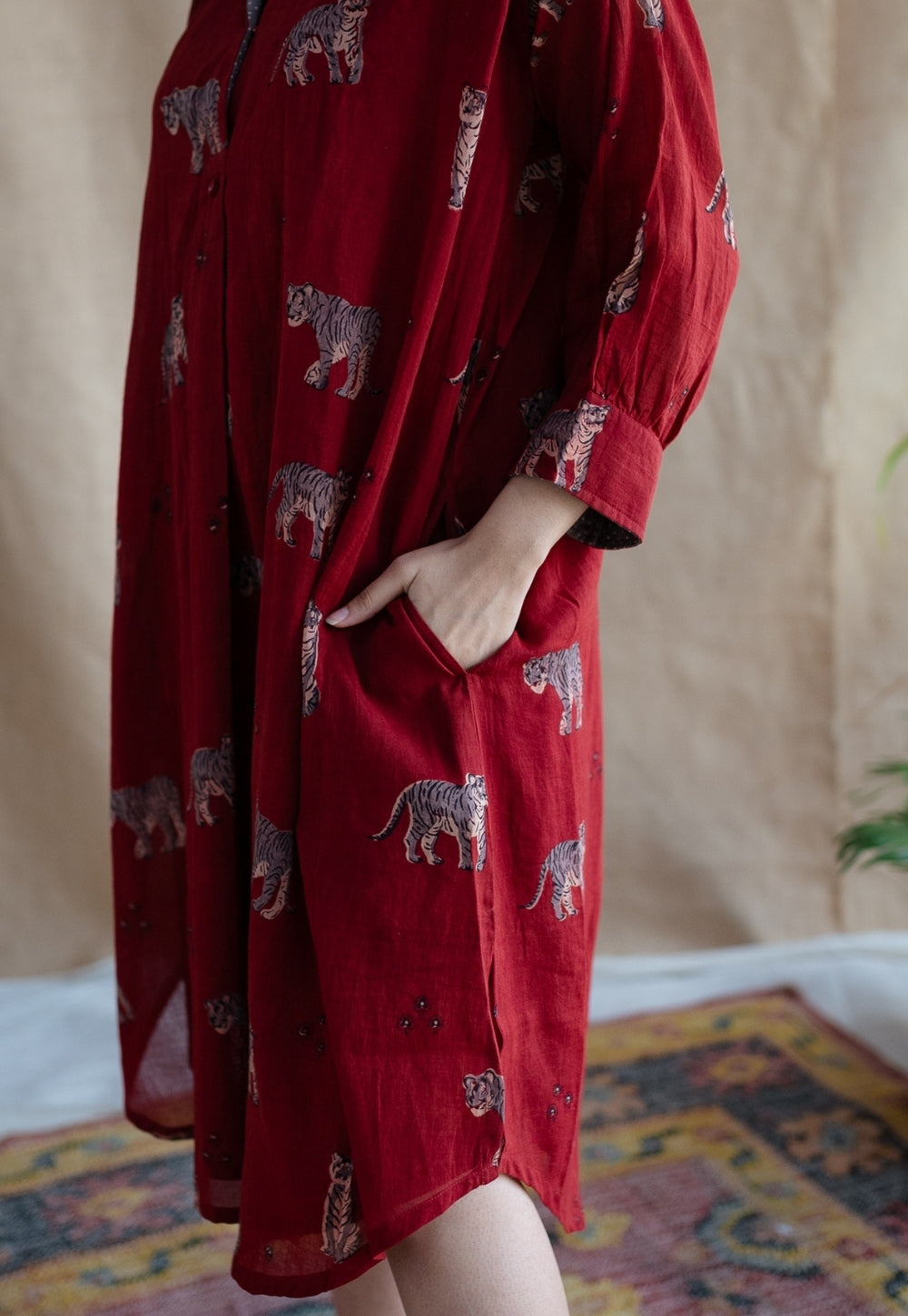 Kanha Bagh MulMul Cotton Dress