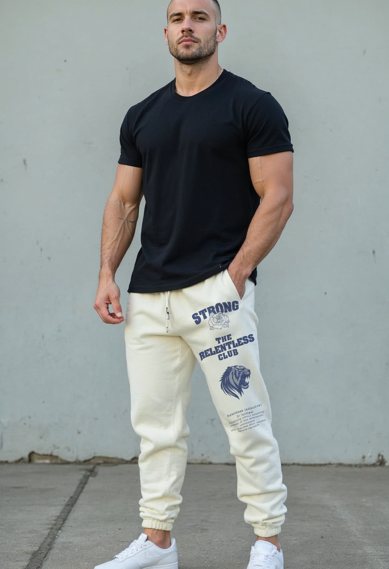 The Relentless Club - Joggers P106 - Off White
