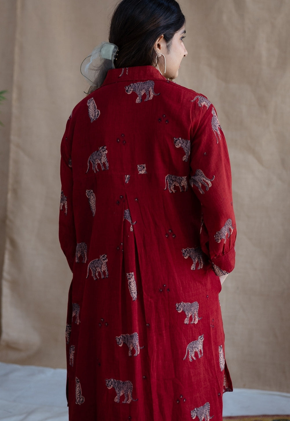 Kanha Bagh MulMul Cotton Dress