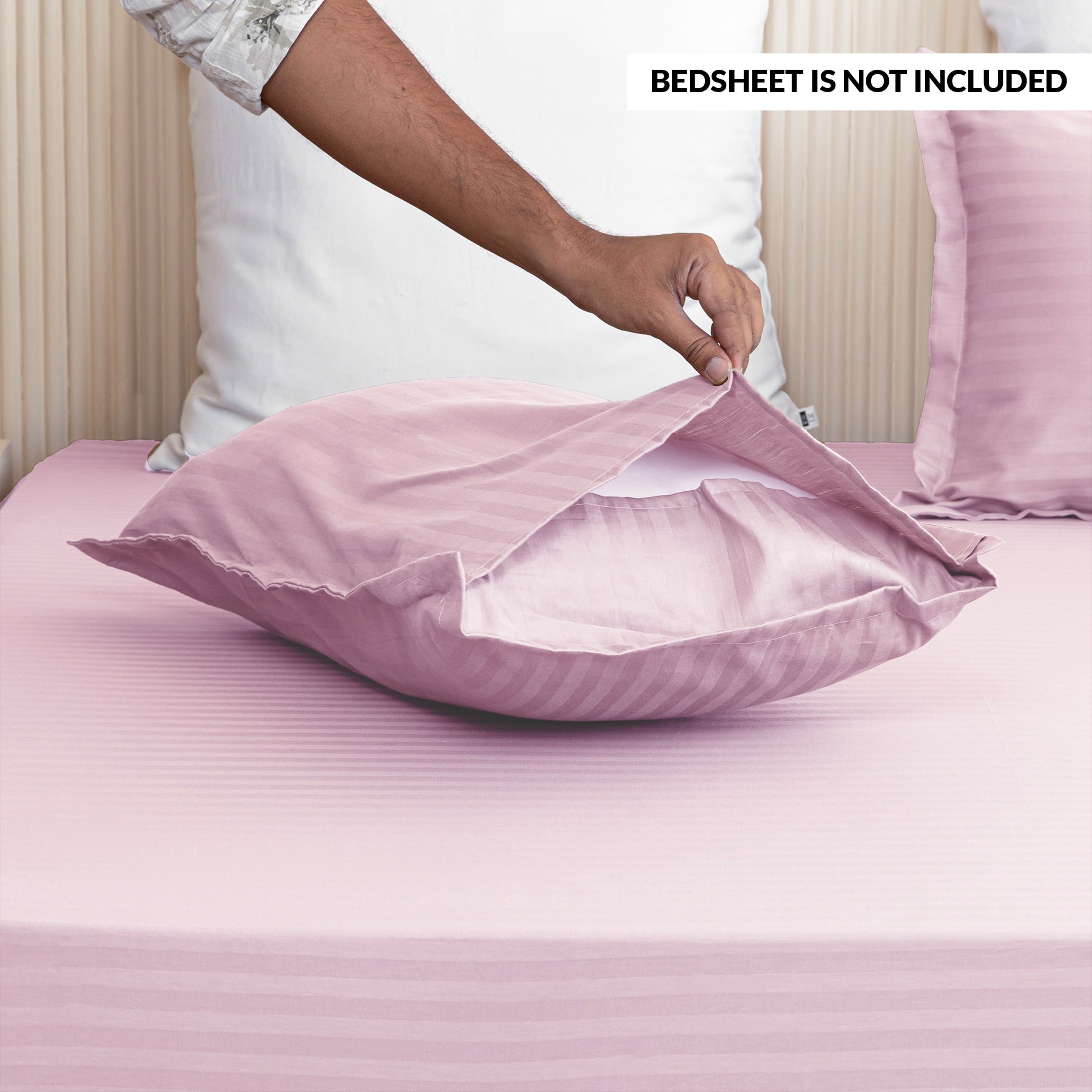 Breton Drowsy - Pillow Cover ( Bedsheet Not Included )