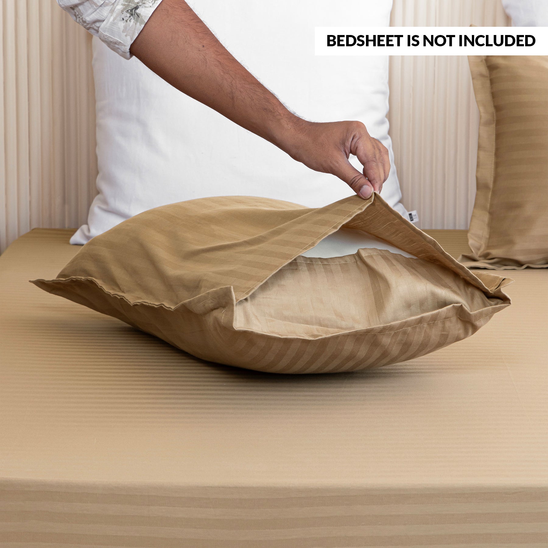 Breton Drowsy - Pillow Cover ( Bedsheet Not Included )-2