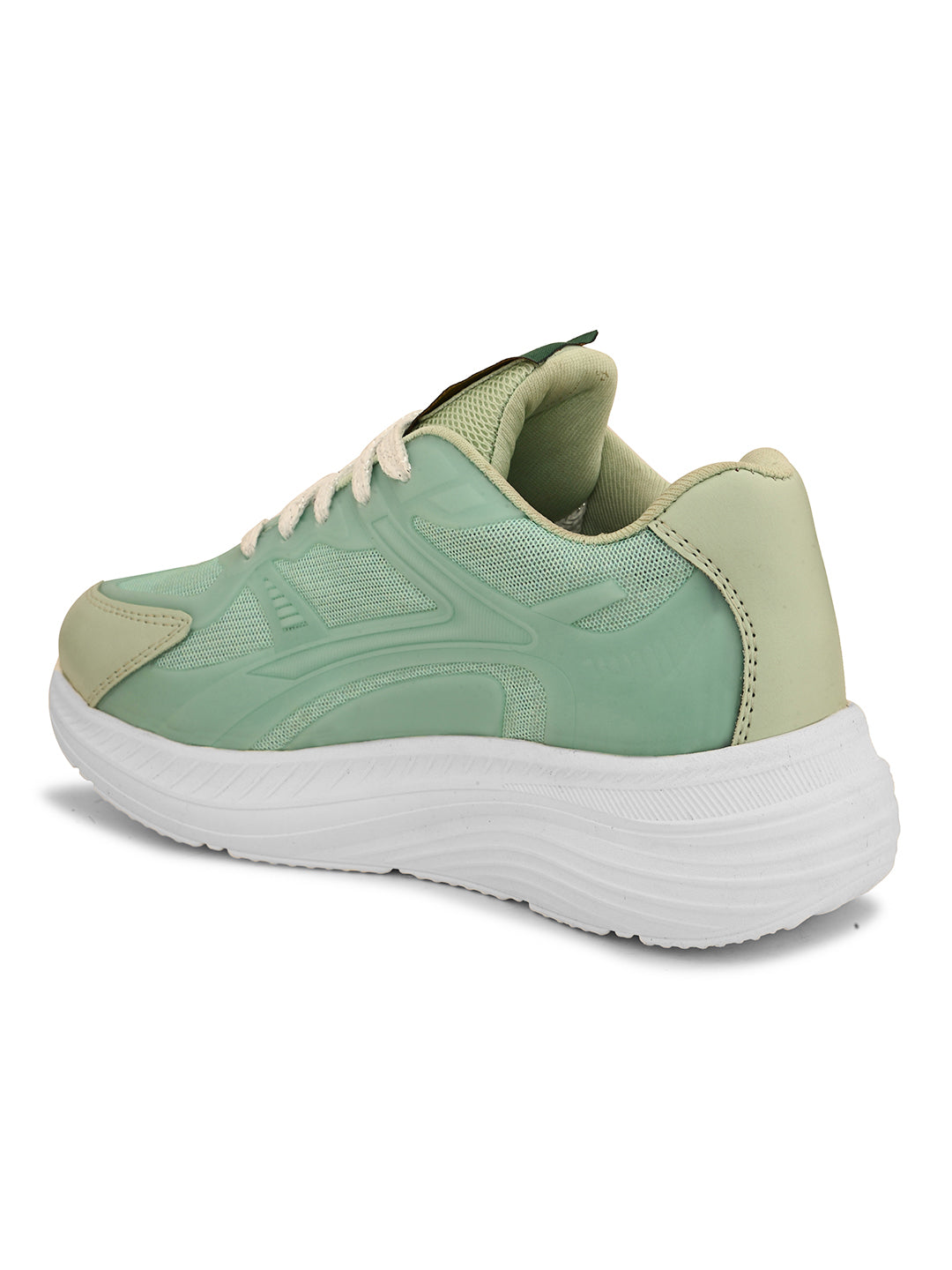 Women Solid Round Toe Lightweight Sneakers-16