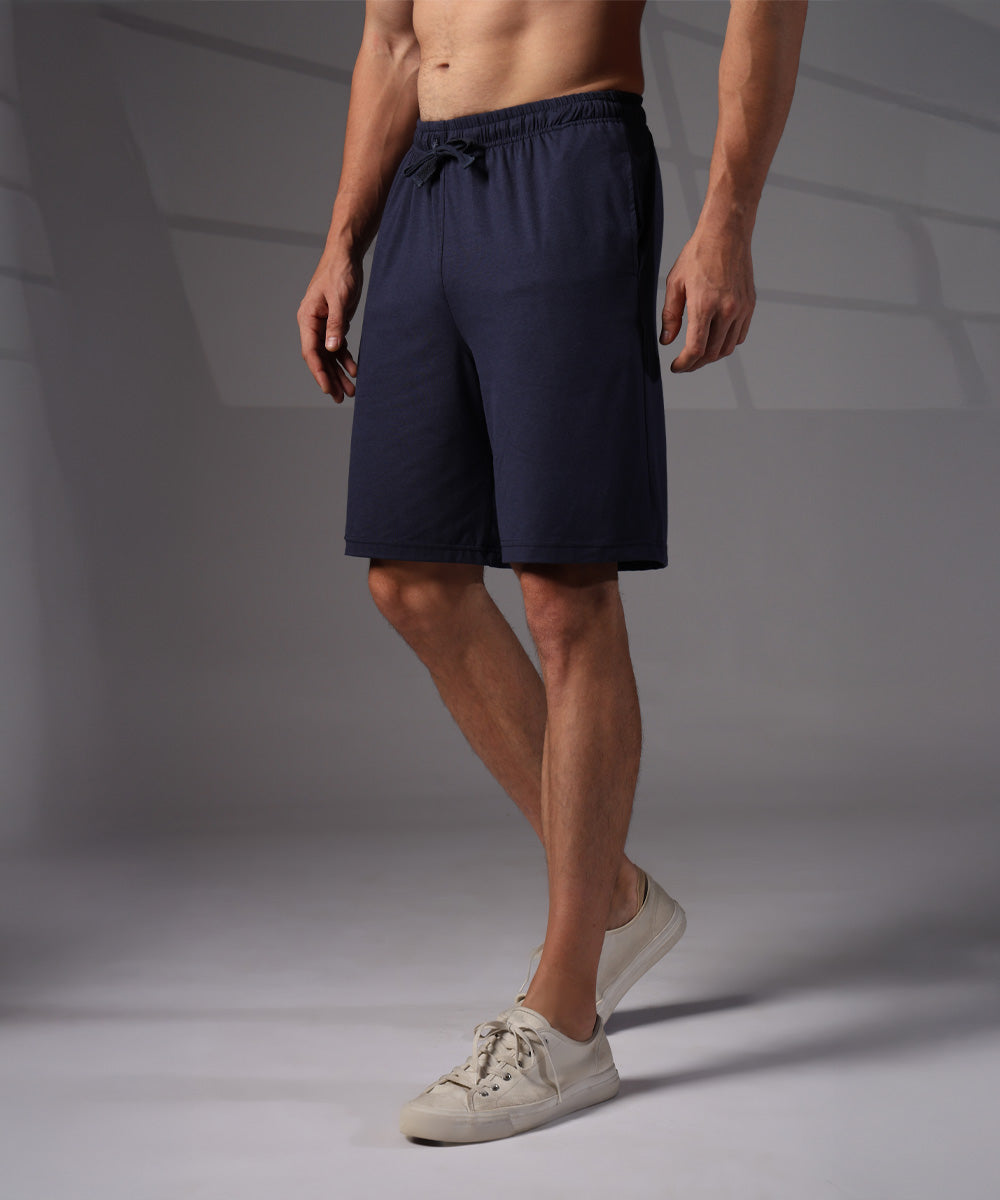 Naturefab Men’s Organic Bamboo Shorts Mood Indigo-2