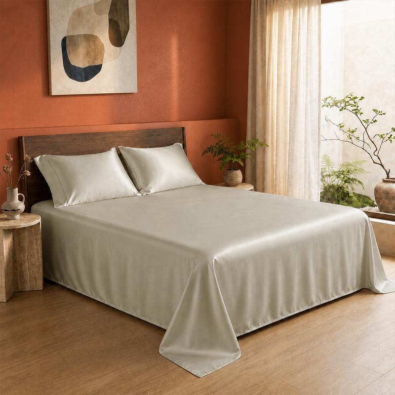 Organic Bamboo Bedsheet – Soft, Cool & Breathable-2
