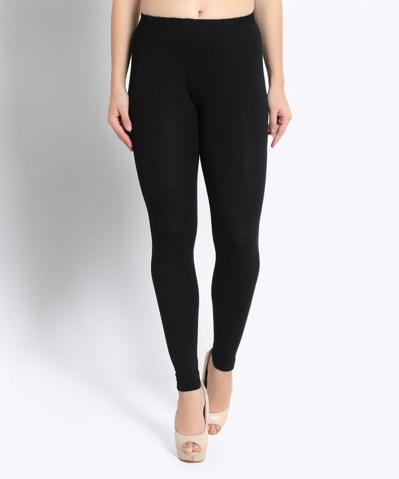 Naturefab Women's Organic Bamboo Legging Black-1