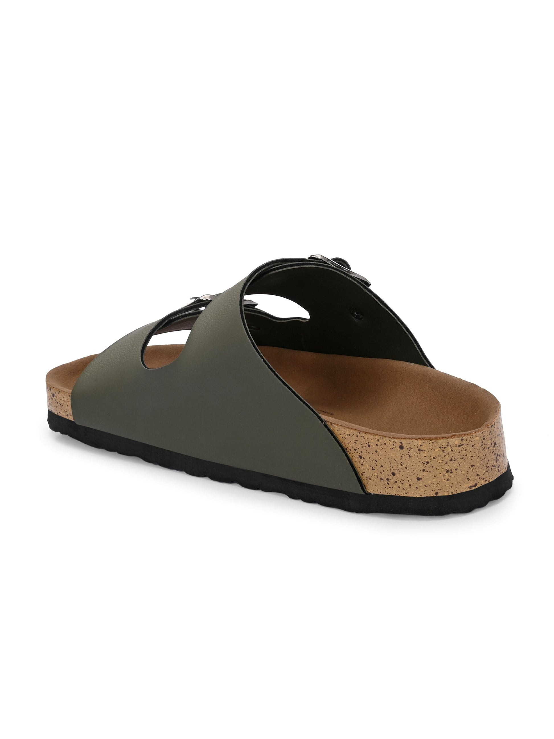 Luxurious Camel Leather Double-Strap Sandal For Women-35