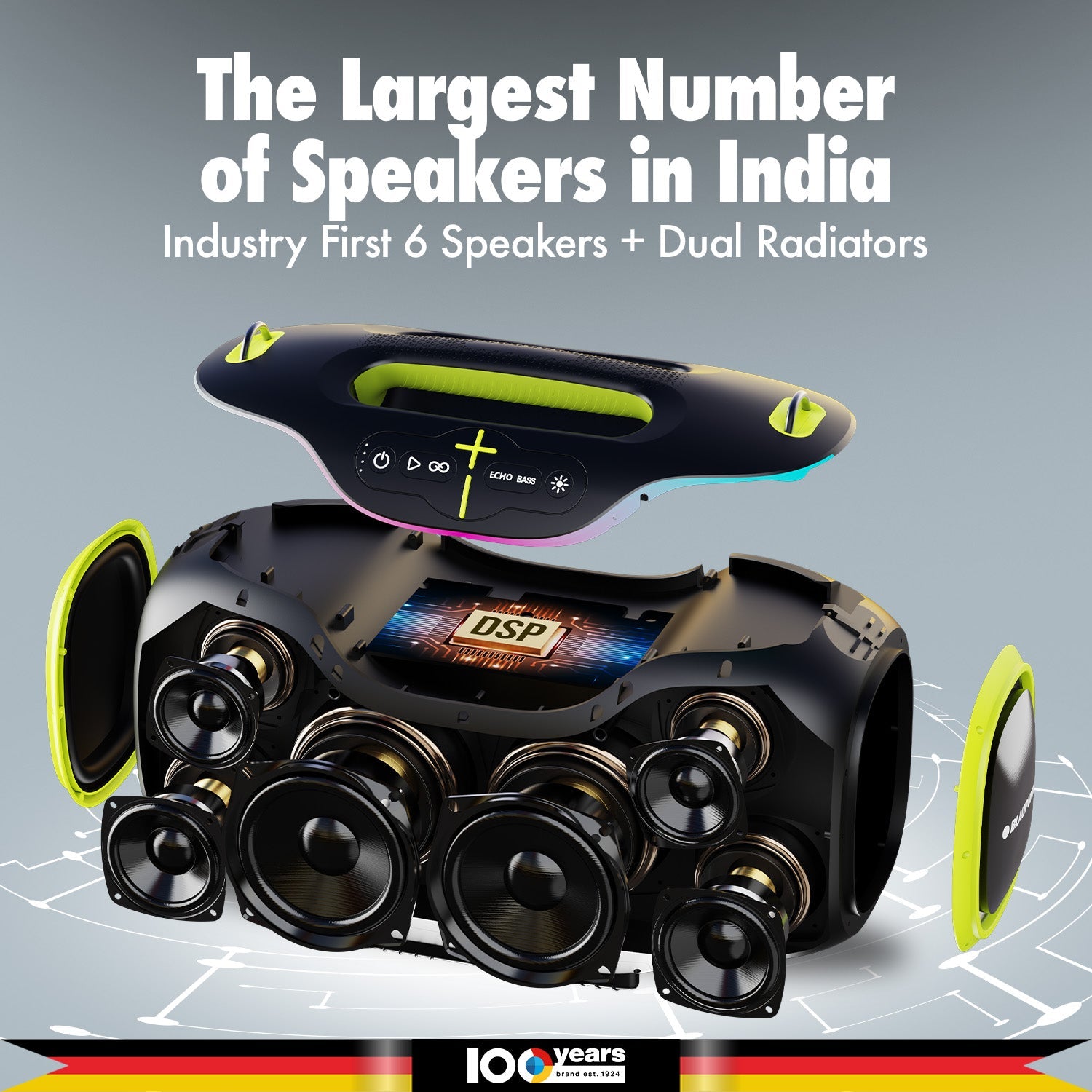 Boombox speaker