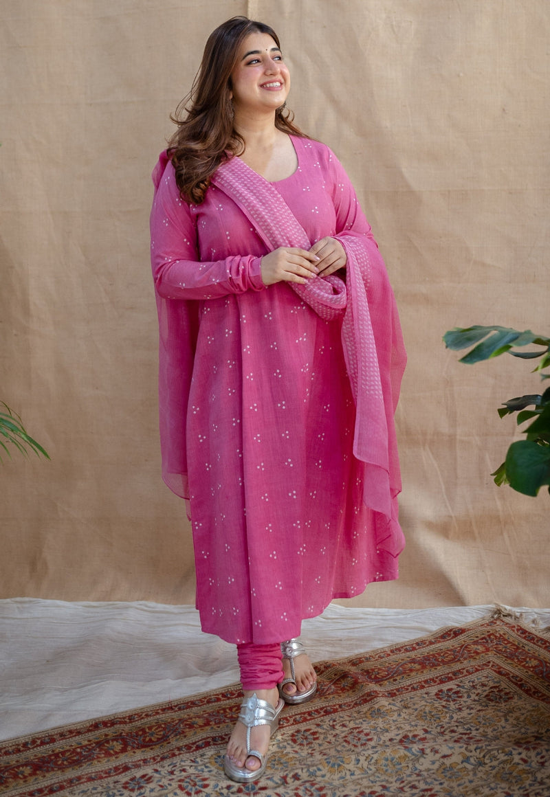 Nazera Slub Cotton Churidar
