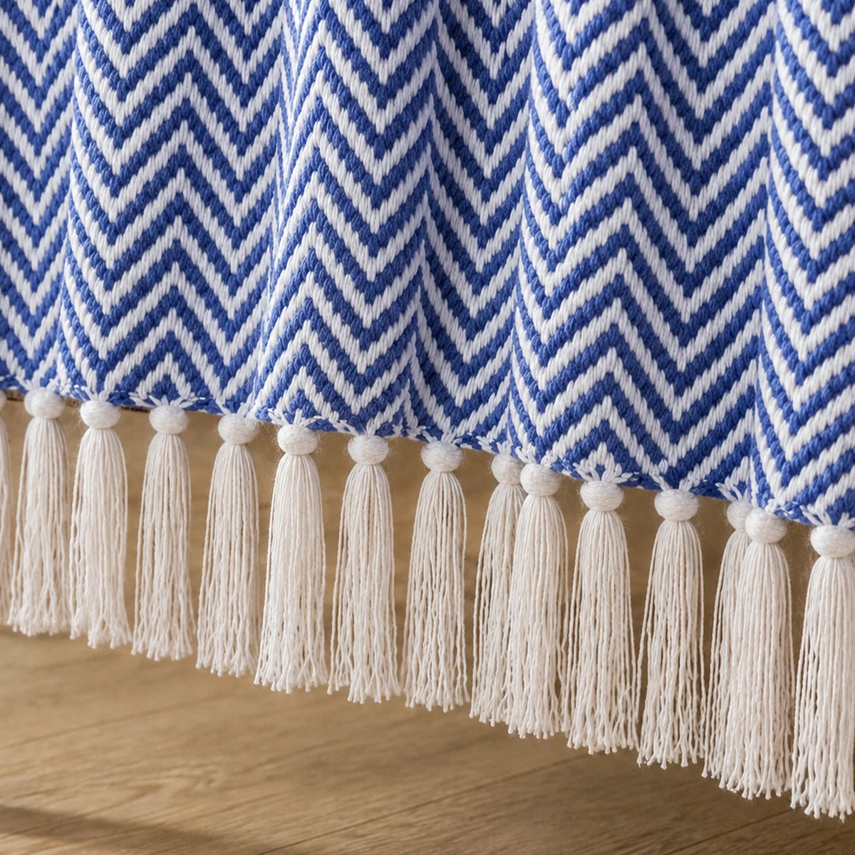 Tessitura Blue Chevron - Throw