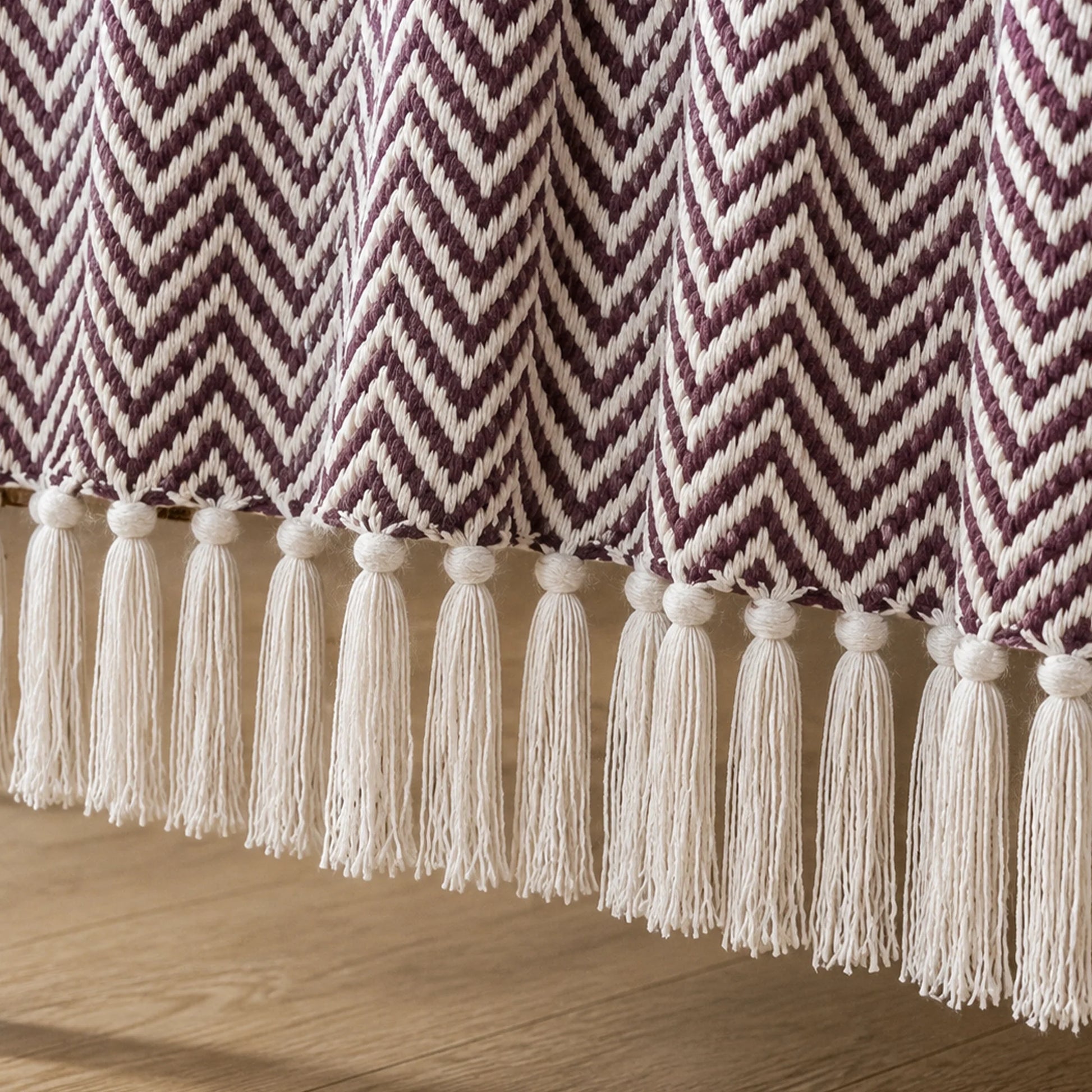 Tessitura Brown Chevron - Throw-2