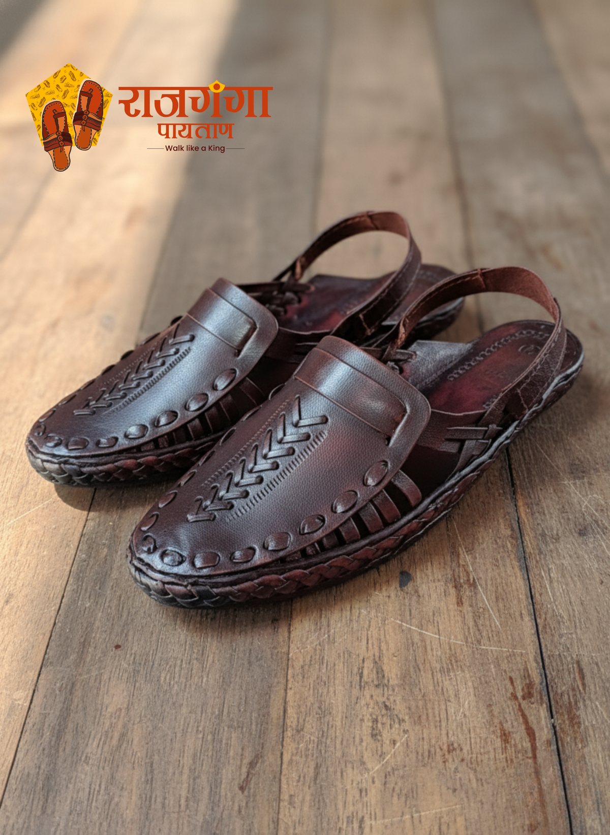 Belt Bantu Sandal (Kolhapuri Style)-2