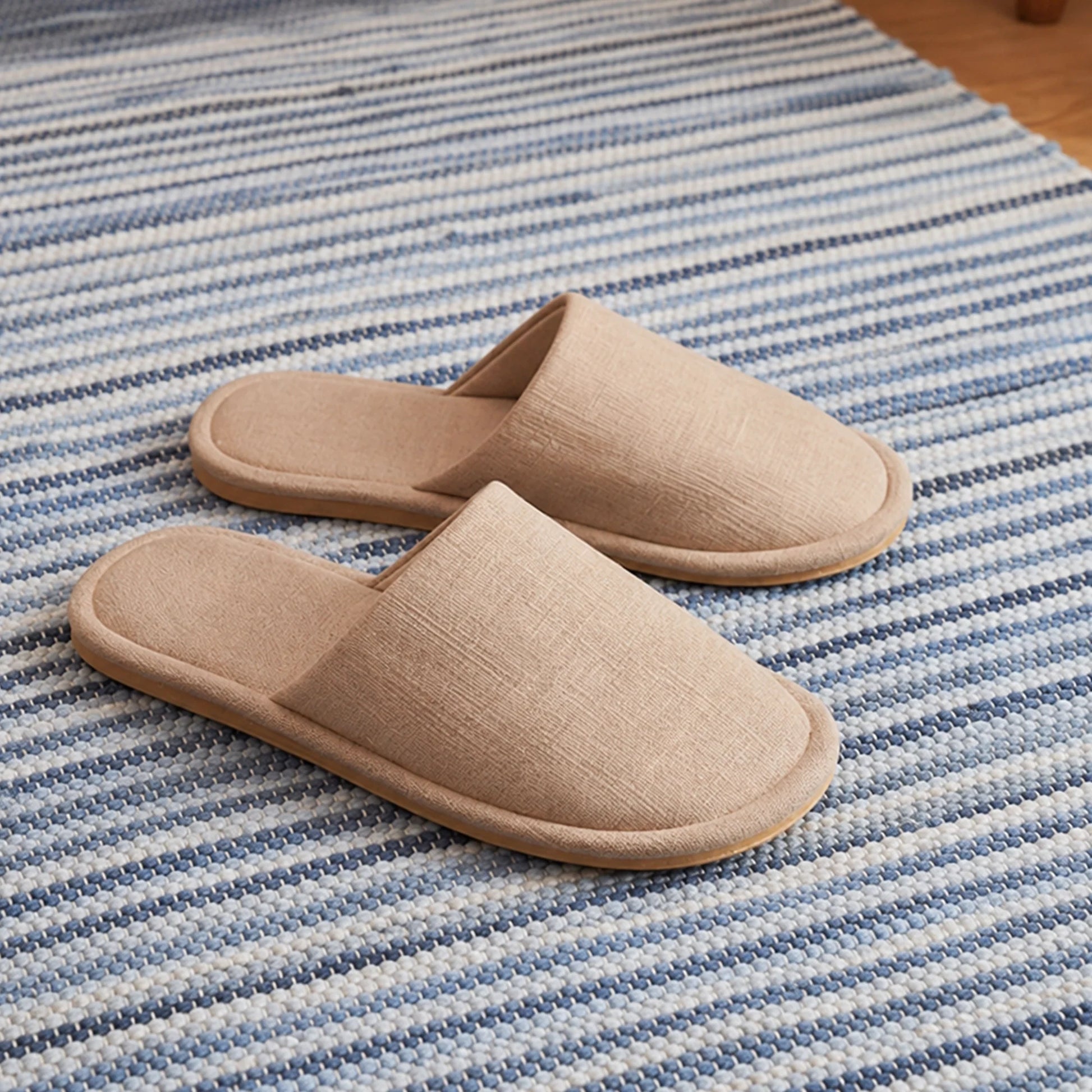 Earthology Soothe - Recycled Runner Rug (Denim Blue)-2