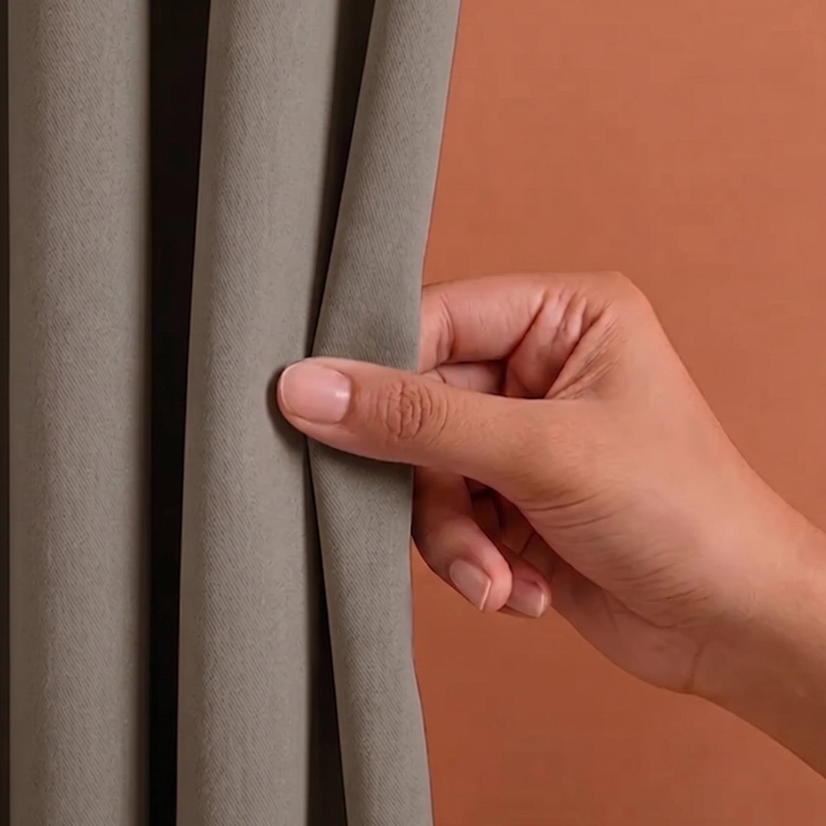 Fort Essential - Rod Pocket Blackout Curtain (English Grey)