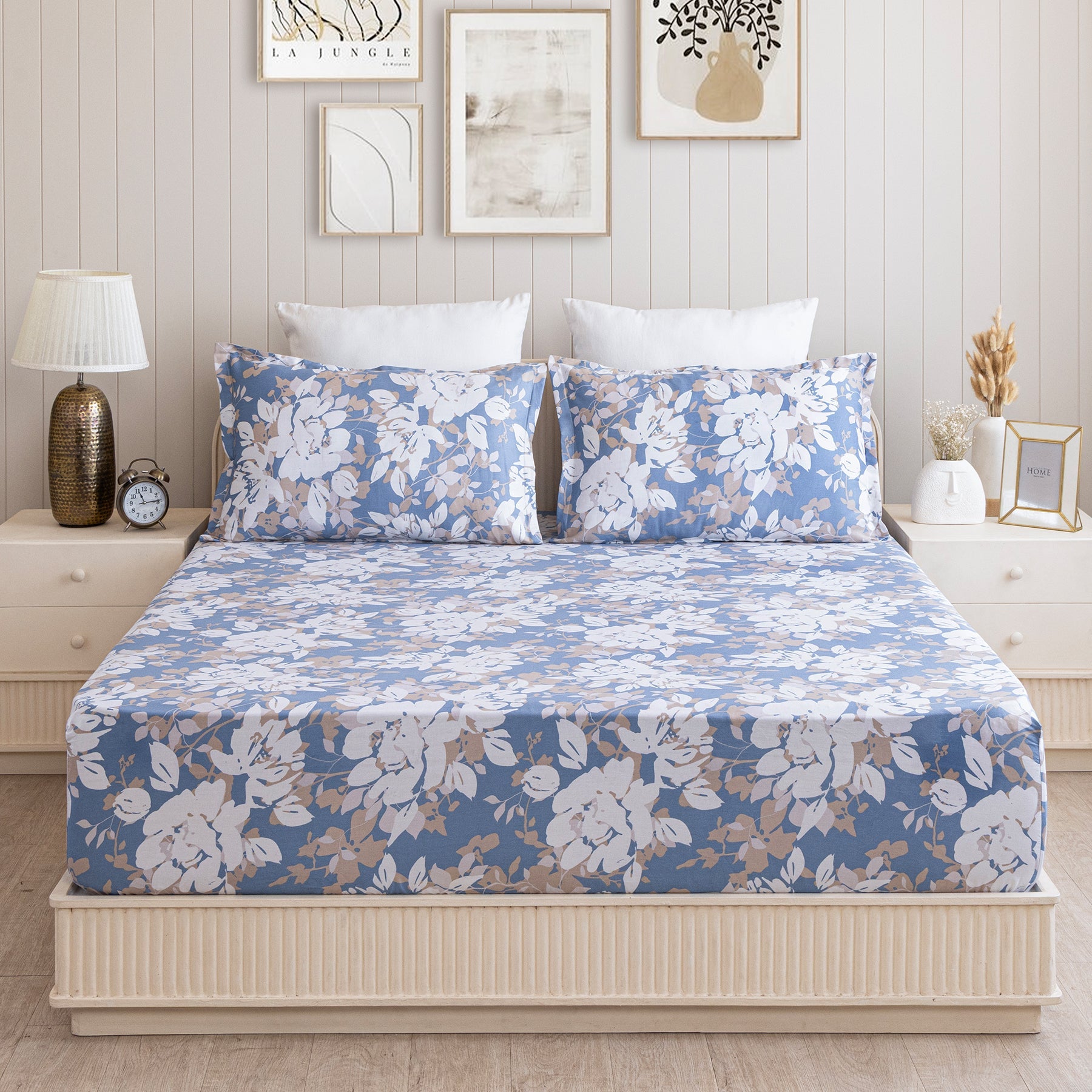 Imprimer Blossom Haze - Fitted Sheet