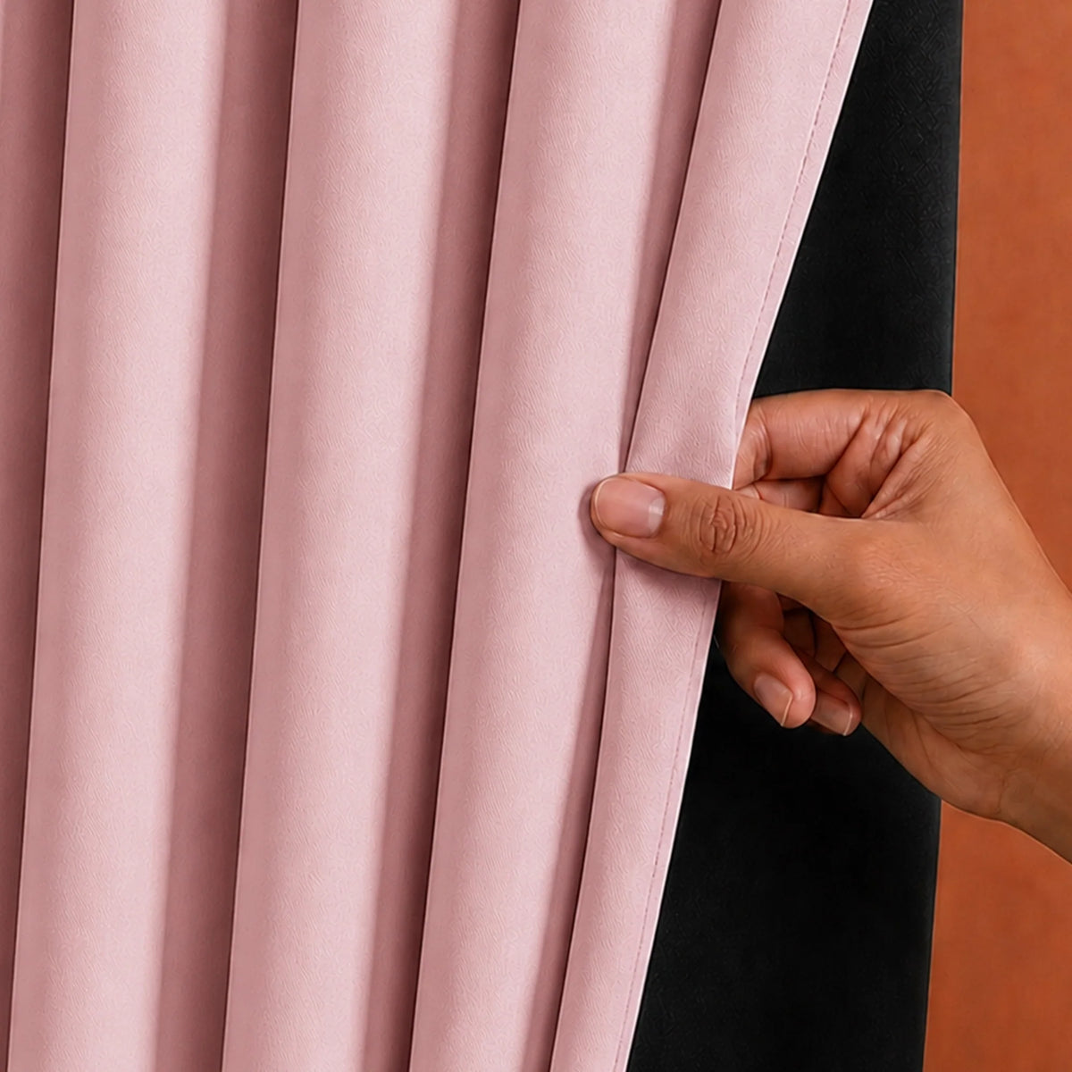 Fort Essential - Black Backing Blackout Curtain