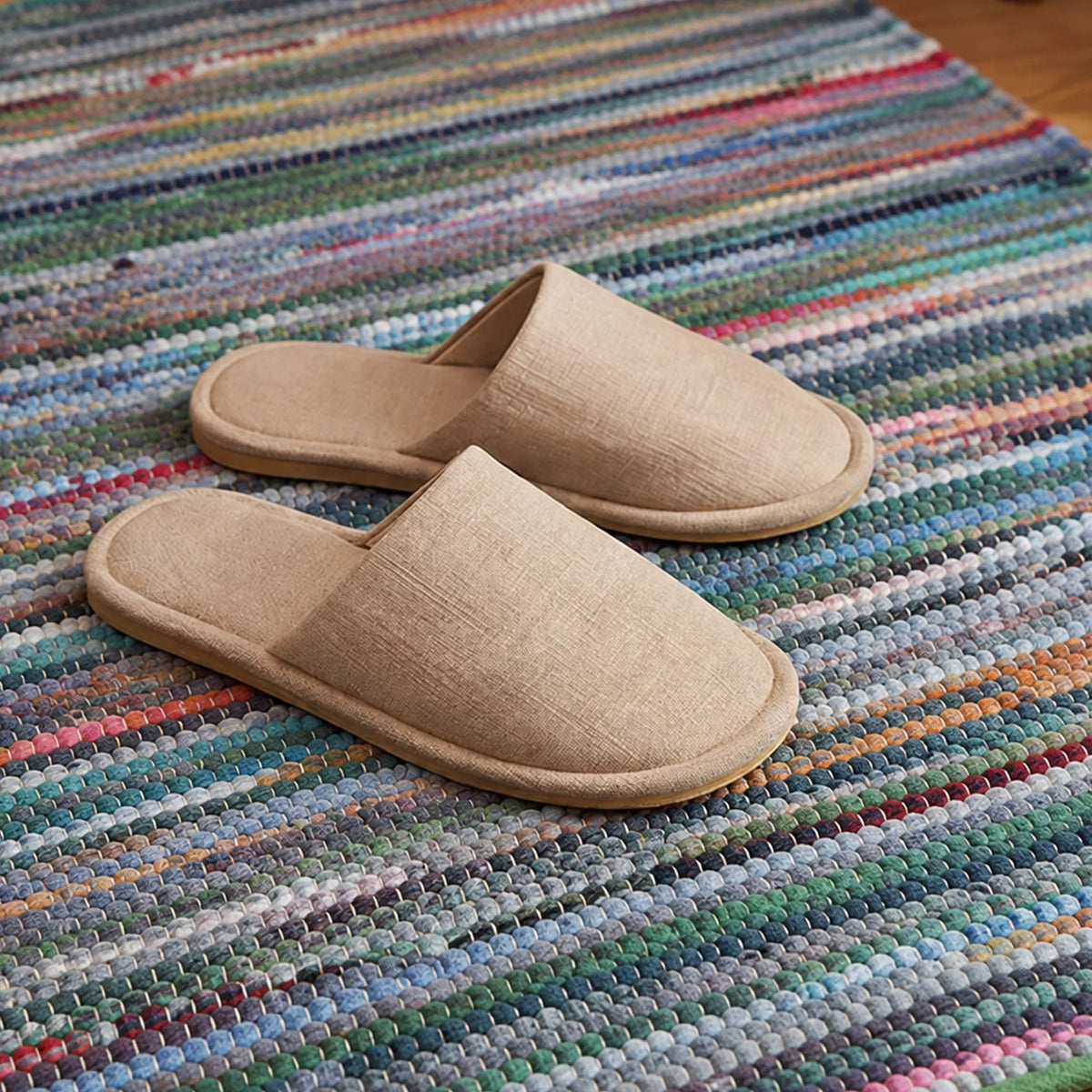 Earthology Harmony - Recycled Runner Rug (Multi-Green)