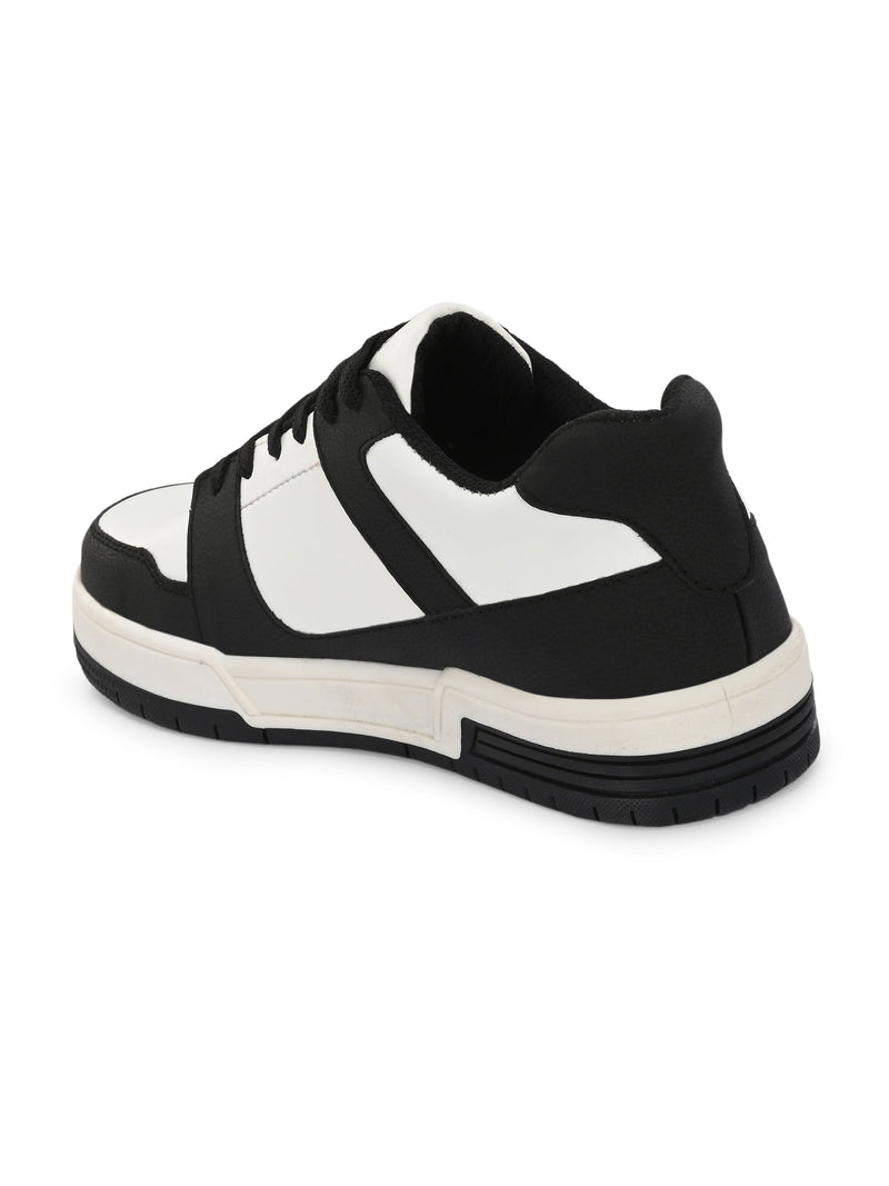 EL PASO Faux Leather Casual Shoes Lace Up Sneakers For Women-39