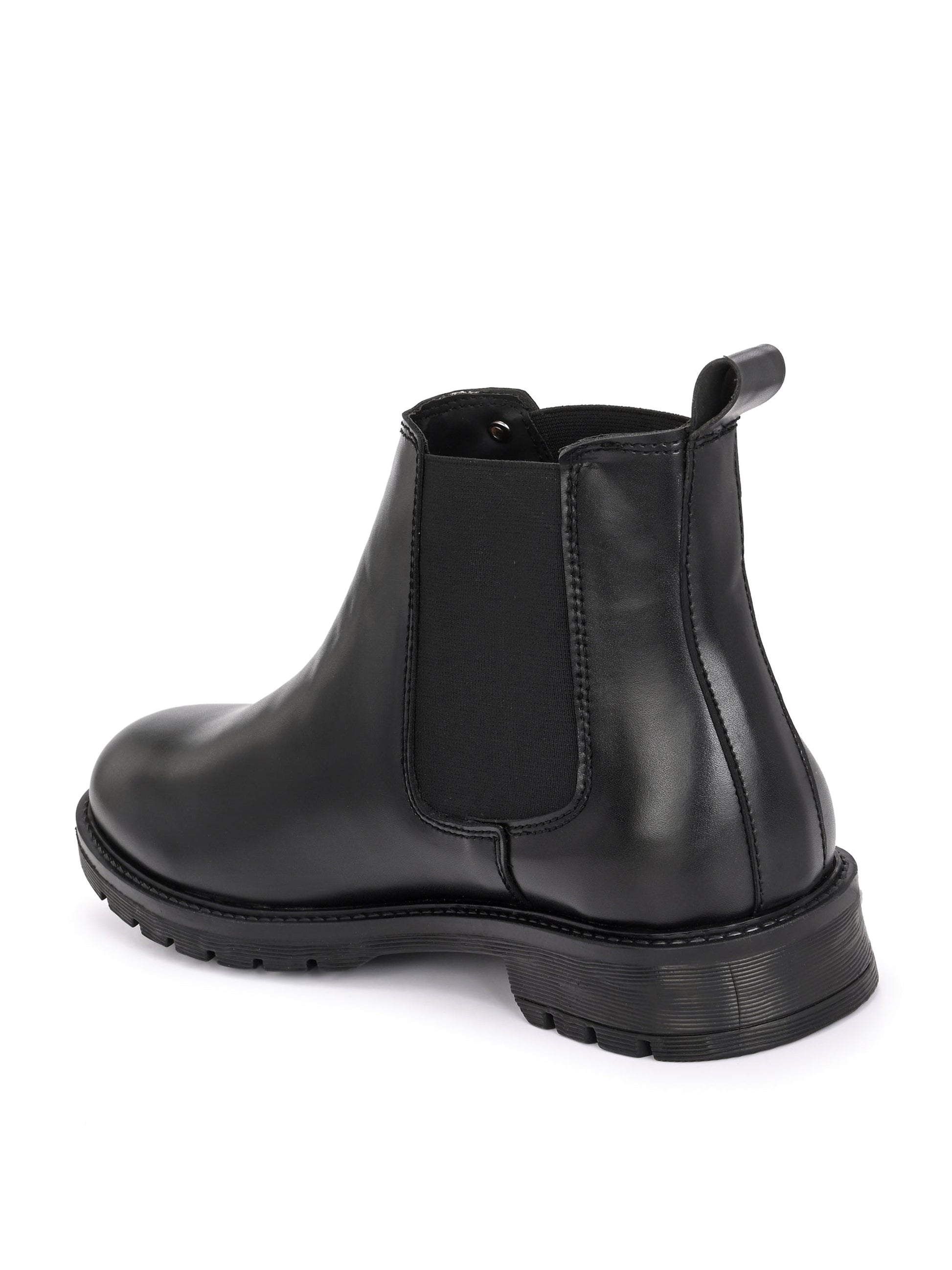 El Paso Men Faux Leather Casual Chelsea Boots-2