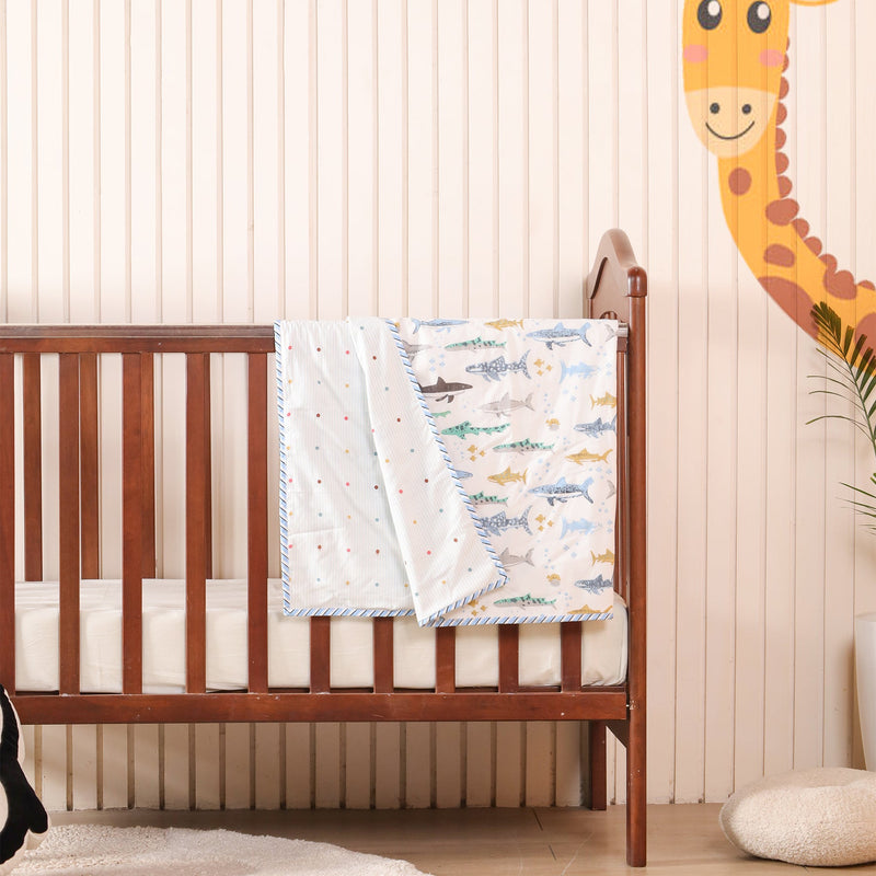 Imprimer Printed Baby Dohar - Baby Blue Hunter-1