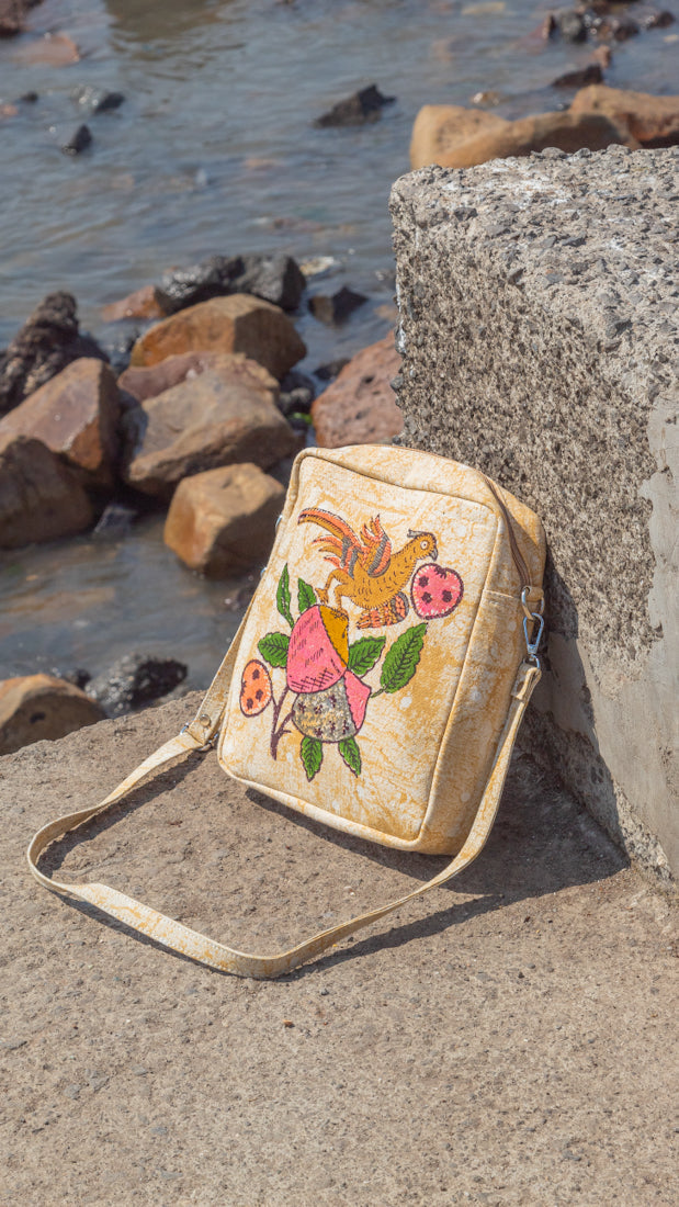 Sling Bag Tree of Life • Beige-2
