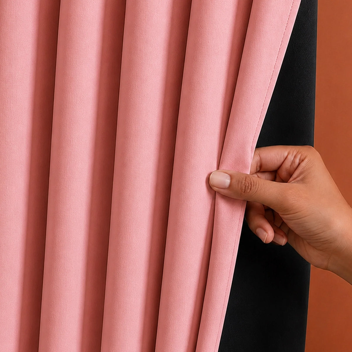 Fort Essential - Black Backing Blackout Curtain