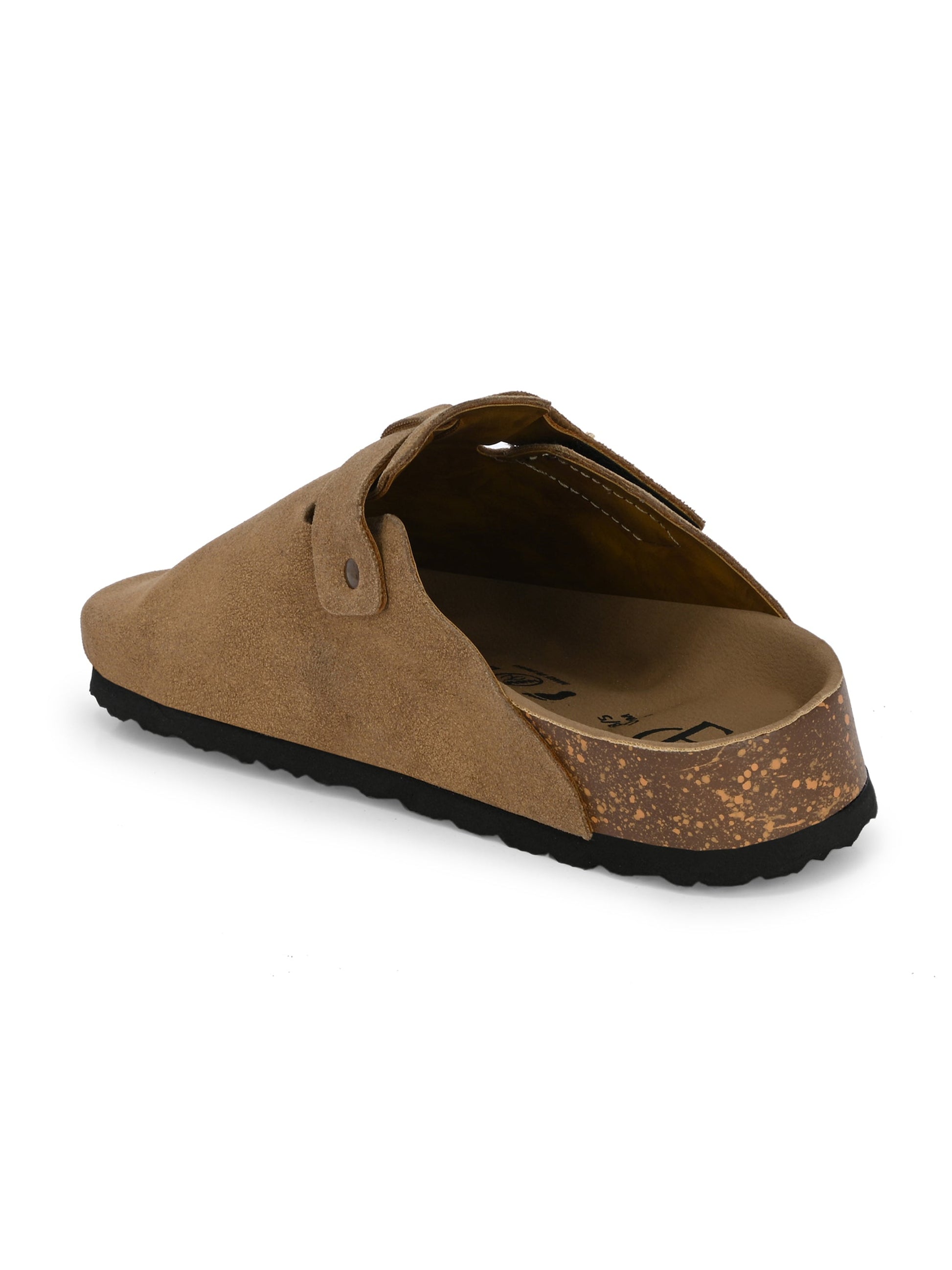 EL PASO Men Faux Leather Casual Slip On Sandals-3