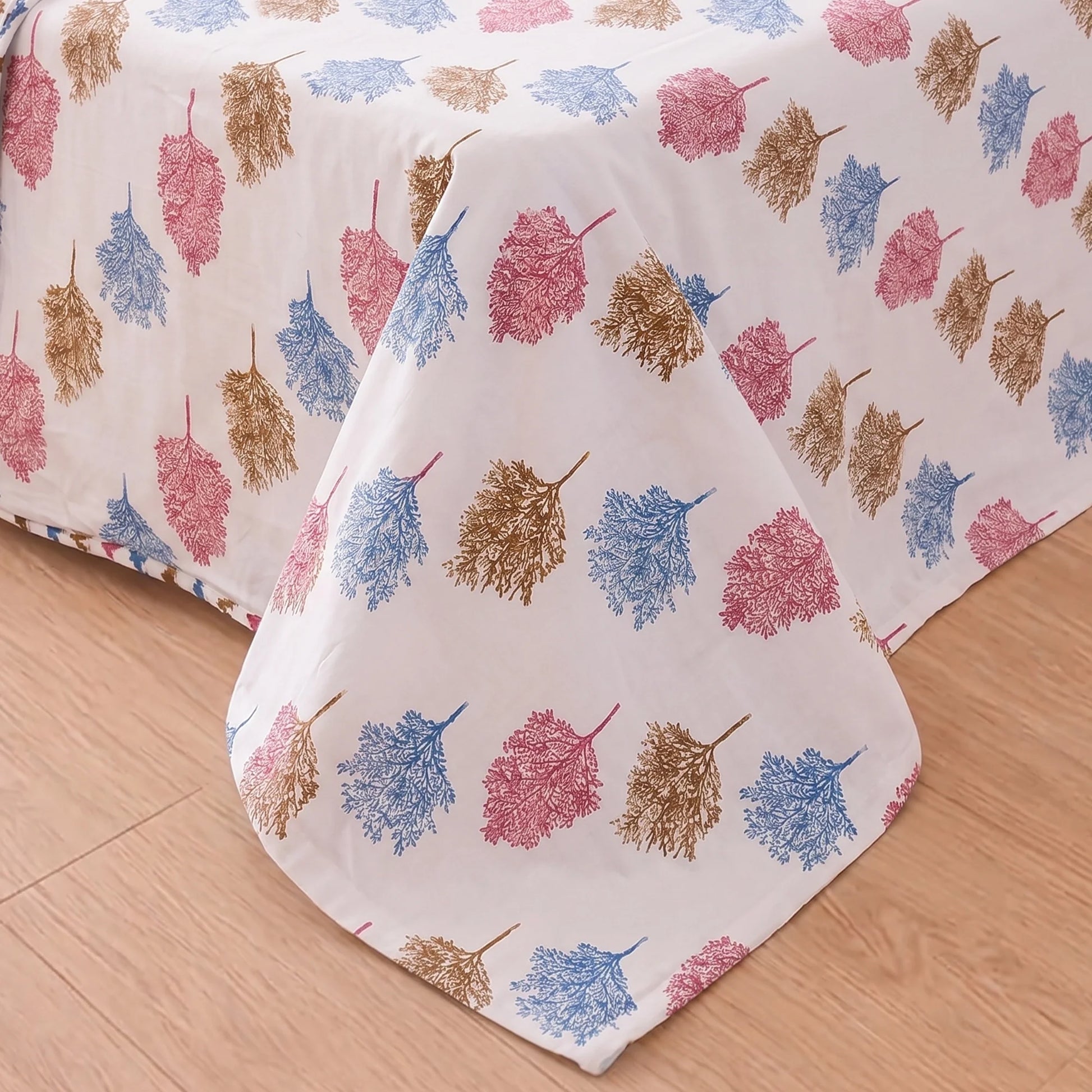 Imprimer Scarlet - Printed Dohar (Multicolor & White)-2