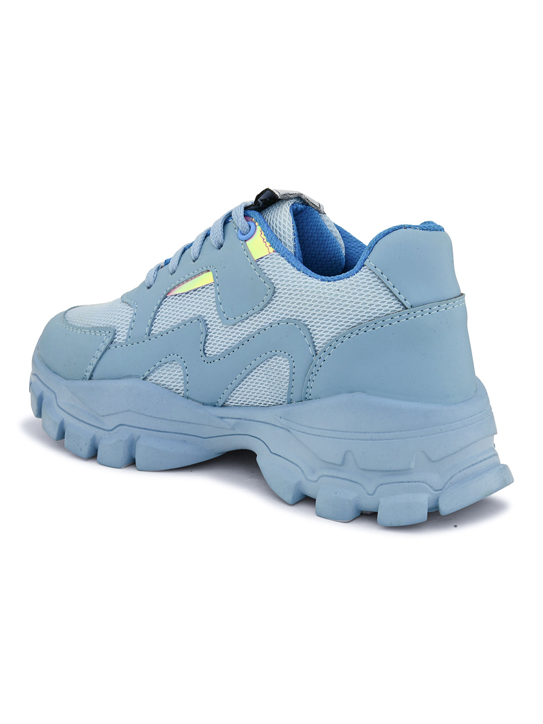 Lace-Ups Round Toe Women Sneakers-10
