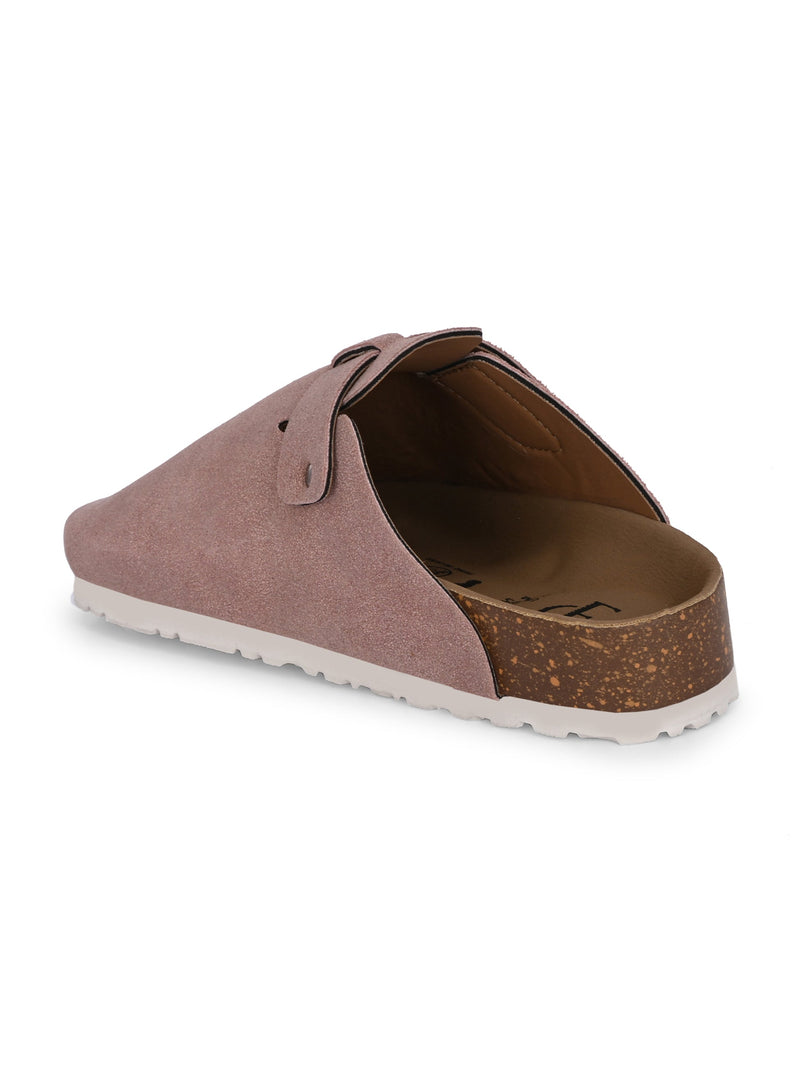 EL PASO Women Faux Leather Casual Slip On Sandals-37