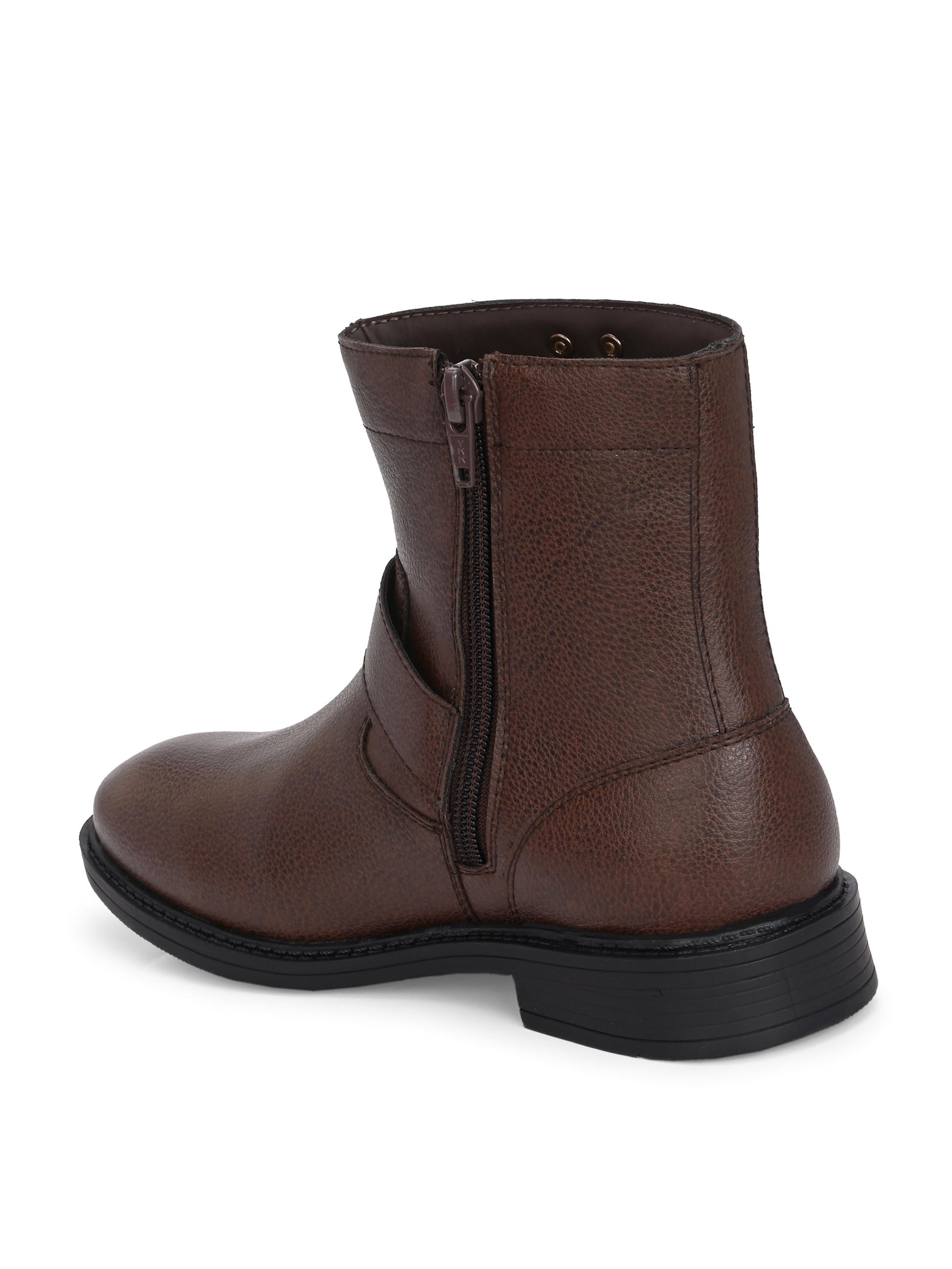 El Paso Women Faux Leather Casual Chelsea Boots-16