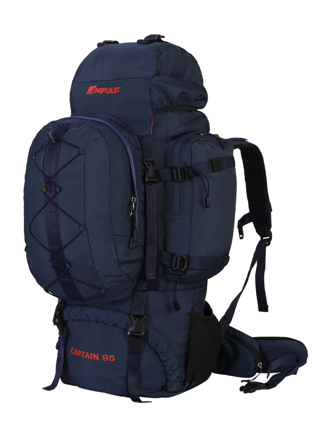 95 Litres Impulses Impulse Captain Blue Trekking bag-2