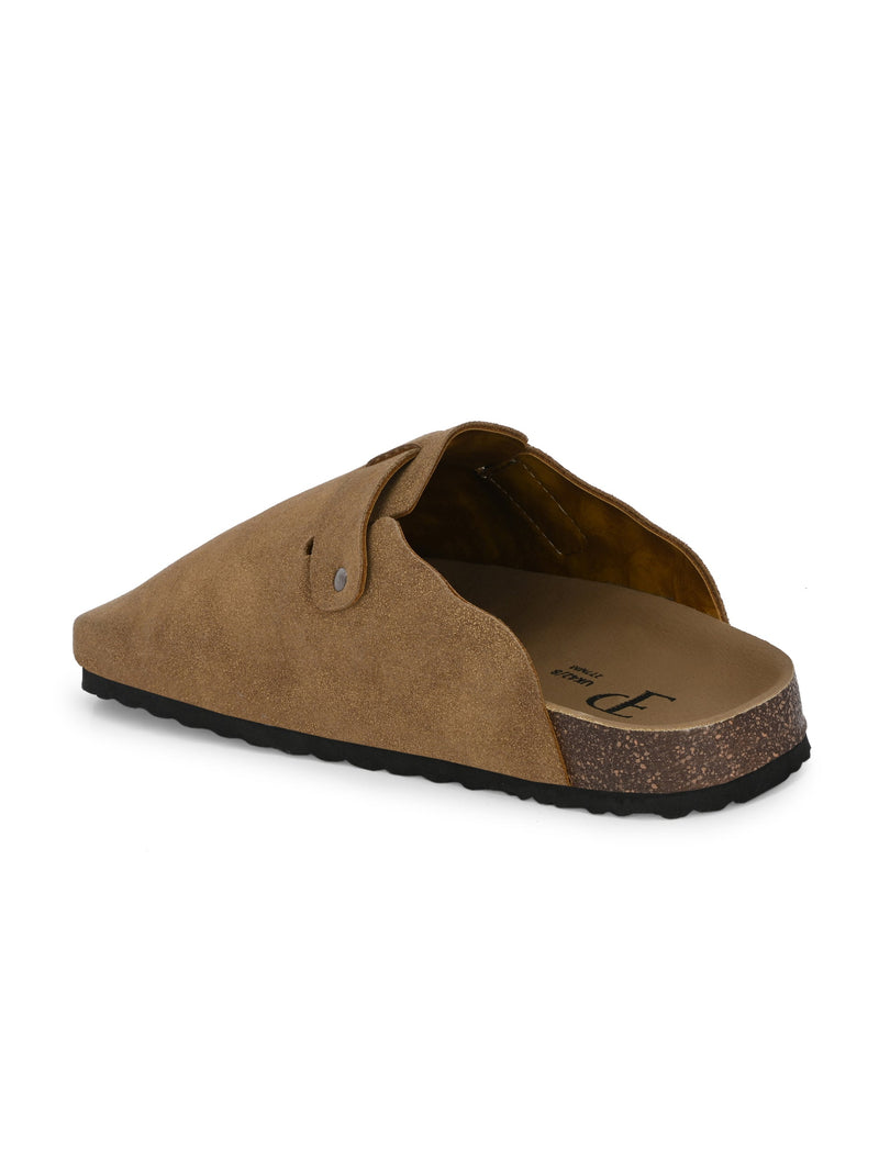EL PASO Women Faux Leather Casual Slip On Sandals-4