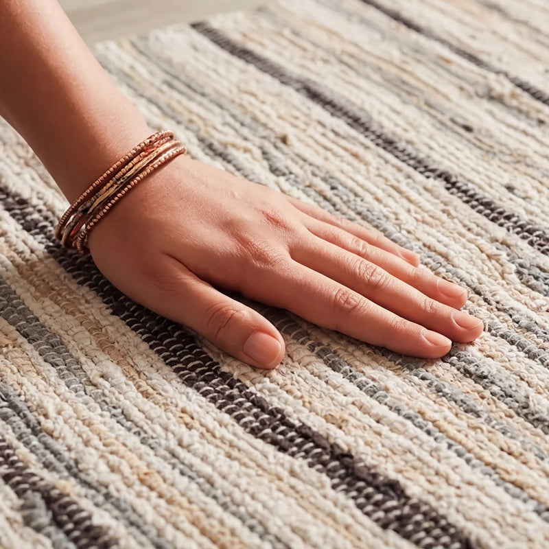 Earthology Harmony - Recycled Rug (Beige)-2